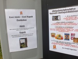 Enni adok, enni kapok – városi szeretetdobozok, szükség esetére