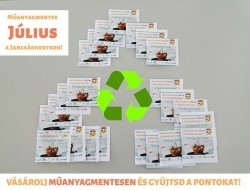 Műanyagmentes július – műanyagcsökkentő életmóddal