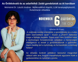 Az Örökkévaló és az adatfelhő: Zsidó gondolatok az AI korában