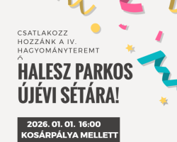 IV. Hagyományőrző Újévi Séta Halesz Park - Ingyenes
