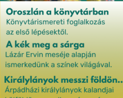 Könyvtár a Gyermekrészlegen túl...