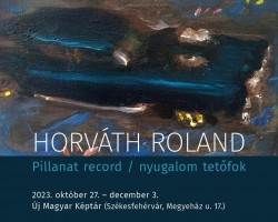 Pillanat record / nyugalom tetőfok – Horváth Roland kiállítás