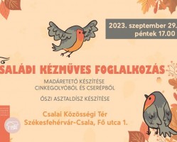 Őszi kézműves délután Csalán