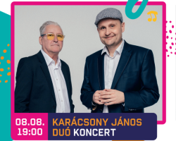 „A dal a miénk” – Karácsony János Duó az Emlékpark színpadán