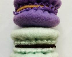 Bütykölde: filc macaronok
