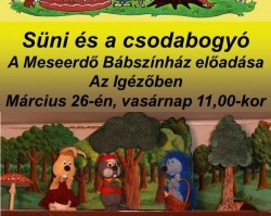 Süni és a csodabogyó - Meseerdő Bábszínház