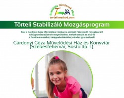 Óvodás és kisiskolás stabilizáló mozgásóra