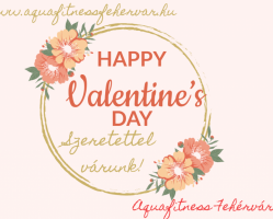 Valentin-napi Ingyenes Aquafitness a Kedveseddel