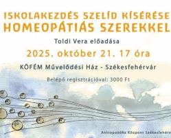 Iskola és óvodakezdés szelíd kísérése homeopátiás szerekkel