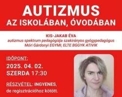 Autizmus az iskolában és az óvodában