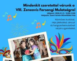 VIII. Zeneovis Farsangi Mulatság