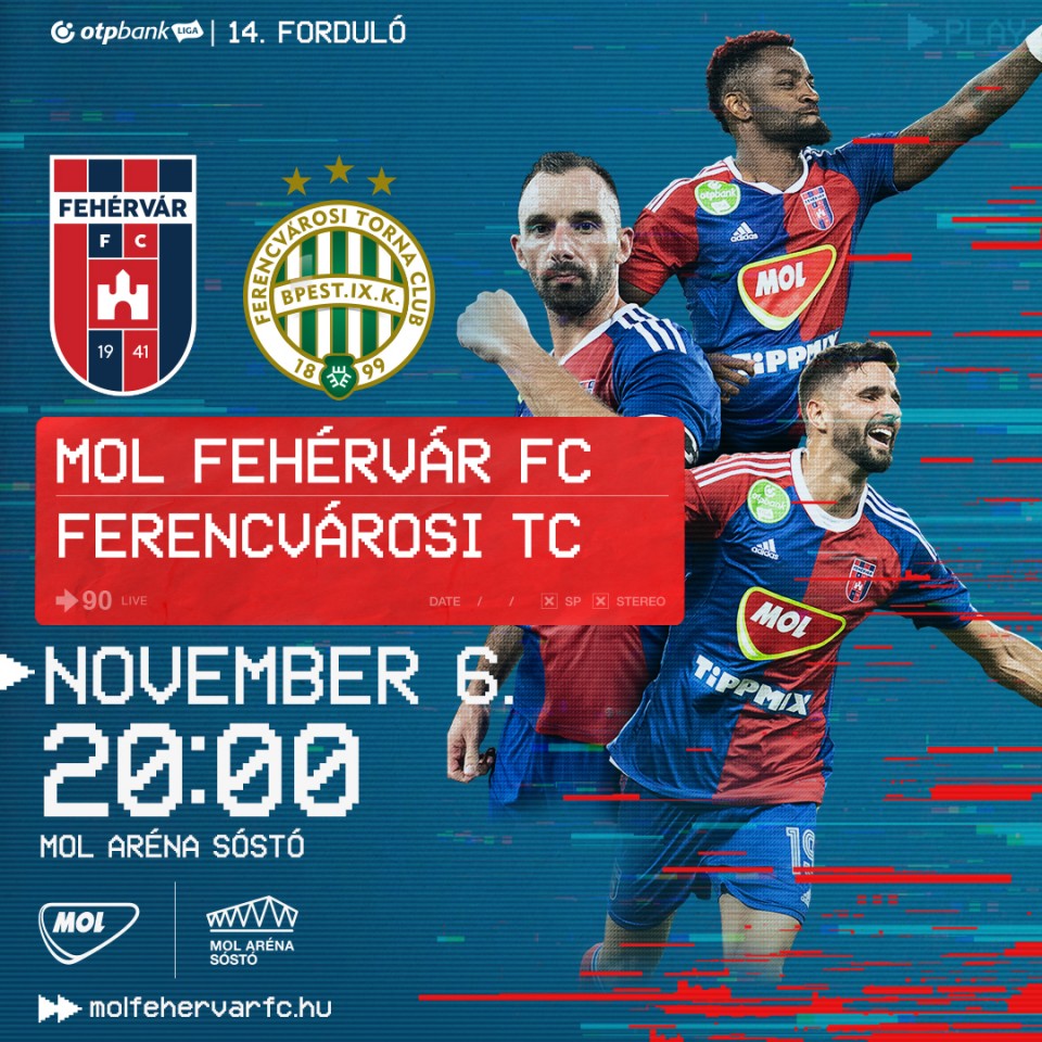 Fehérvár FC - Ferencvárosi TC  Székesfehérvári Programok portálja