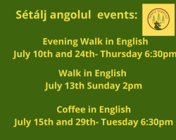 Walk in English events- July