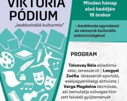 VIKTÓRIA Pódium - keddcsináló kulturmix