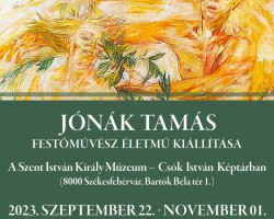 Jónák Tamás festőművész életmű kiállítása – kiállításmegnyitó