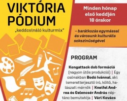VIKTÓRIA Pódium - keddcsináló kulturmix