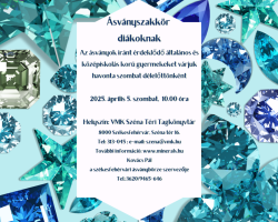 Ásványszakkör diákoknak