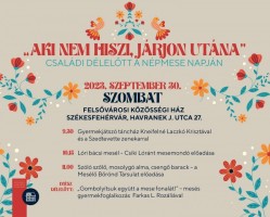 „Aki nem hiszi, járjon utána” – családi délelőtt a Népmese napján