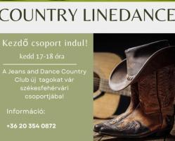 Country Linedance kezdő tanfolyam