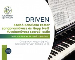 Driven – Szabó Gabriella Eszter és Nepp Ivett estje
