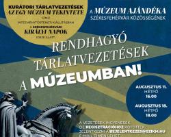 Rendhagyó tárlatvezetések a múzeumban