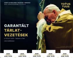Garantált tárlatvezetések a TOTUS TUUS – Teljesen a Tiéd című kiállításban