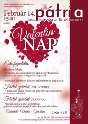 Valentin napi romantikus vacsora