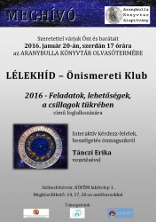 2016 - Feladatok, lehetőségek a csillagok tükrében