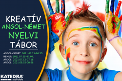 Kreatív Angol és Német Nyelvi Táborok 7-14 éves gyerekeknek!