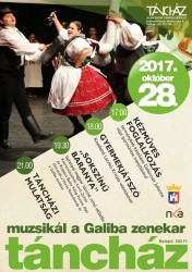 Táncház, muzsikál a Galiba zenekar