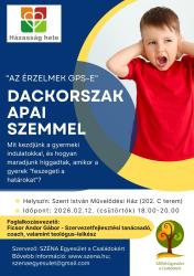 „Az érzelmek GPS-e” – Dackorszak apai szemmel