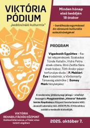 VIKTÓRIA Pódium - keddcsináló kulturmix
