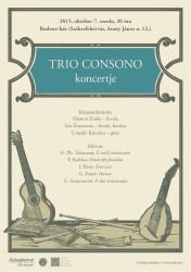 A Trio Consono koncertje