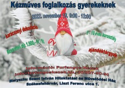 Kézműves foglalkozás gyerekeknek