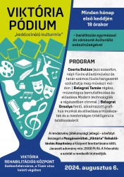 VIKTÓRIA Pódium – „keddcsináló kulturmix”