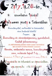 Halloween party a Szárcsában