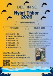 2025 Nyári Tábor Delfin Sportegyesület