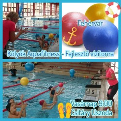 Kölyök Aquafitness - fejlesztő vízitorna gyerekeknek
