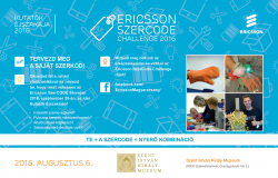 Ericsson SzerCode Challenge