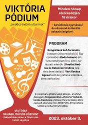 VIKTÓRIA Pódium - keddcsináló kulturmix