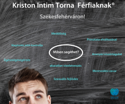 Kriston Intim Torna Alaptanfolyam, Férfiaknak, 2 alkalmas, intenzív hétvégi tréning