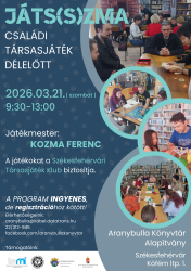 Játs(s)zma családi társasjáték délelőtt