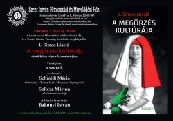 L. Simon László - A megőrzés kultúrája című könyvének bemutatója
