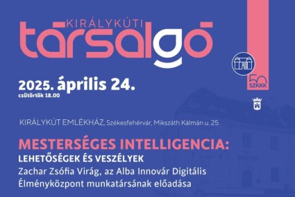 Királykúti Társalgó – Mesterséges intelligencia: lehetőségek és veszélyek